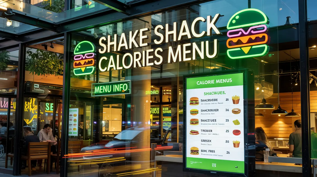 Shake Shack Calories Menu Guide