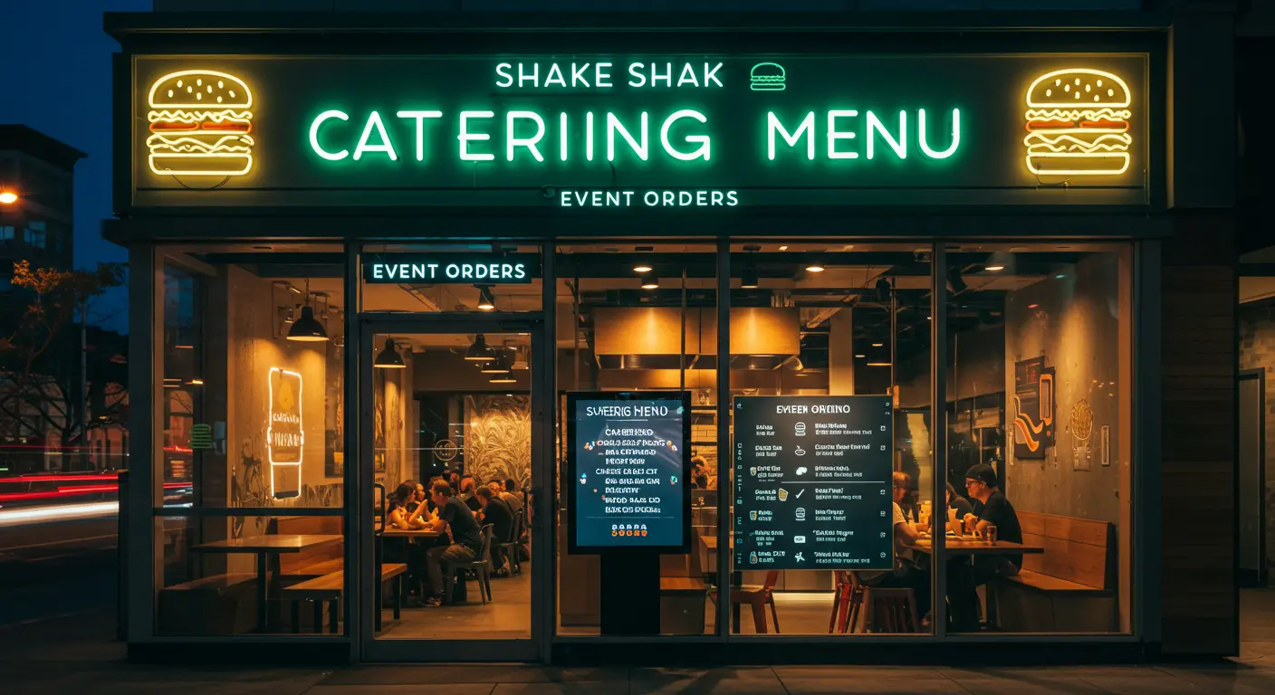 Shake Shack Catering Menu Delicious Food Delivered for Your Events